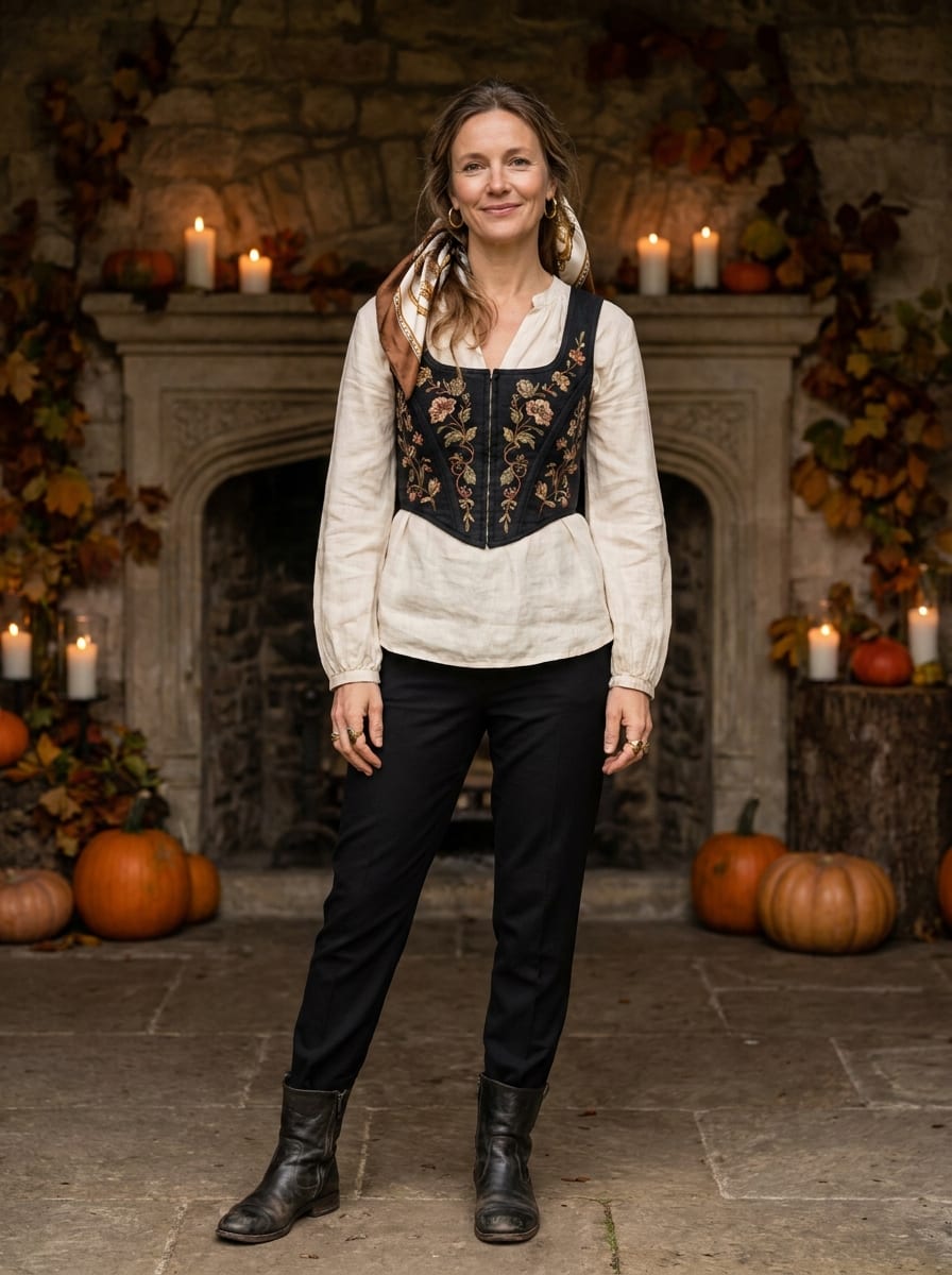 Elegante Piratin - Halloween Kostüm Frauen